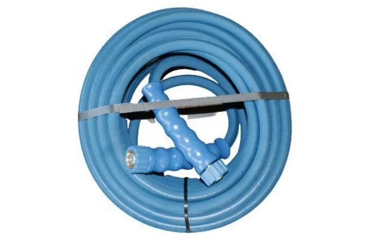 Wilms 10 m Hochdruckschlauch farbbeständig für Lebensmittelindustrie