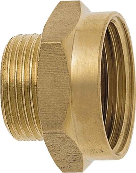 Gewindenippel GEKA MS IG 1 Zoll AG 3/4 Zoll SB GEKA VE: 10St.