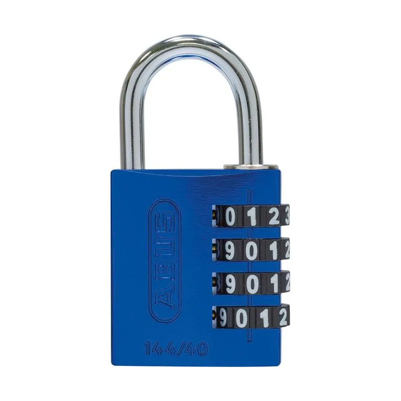 Zahlen-Hangschloss 144/40 Lock-Tag ABUS Blau