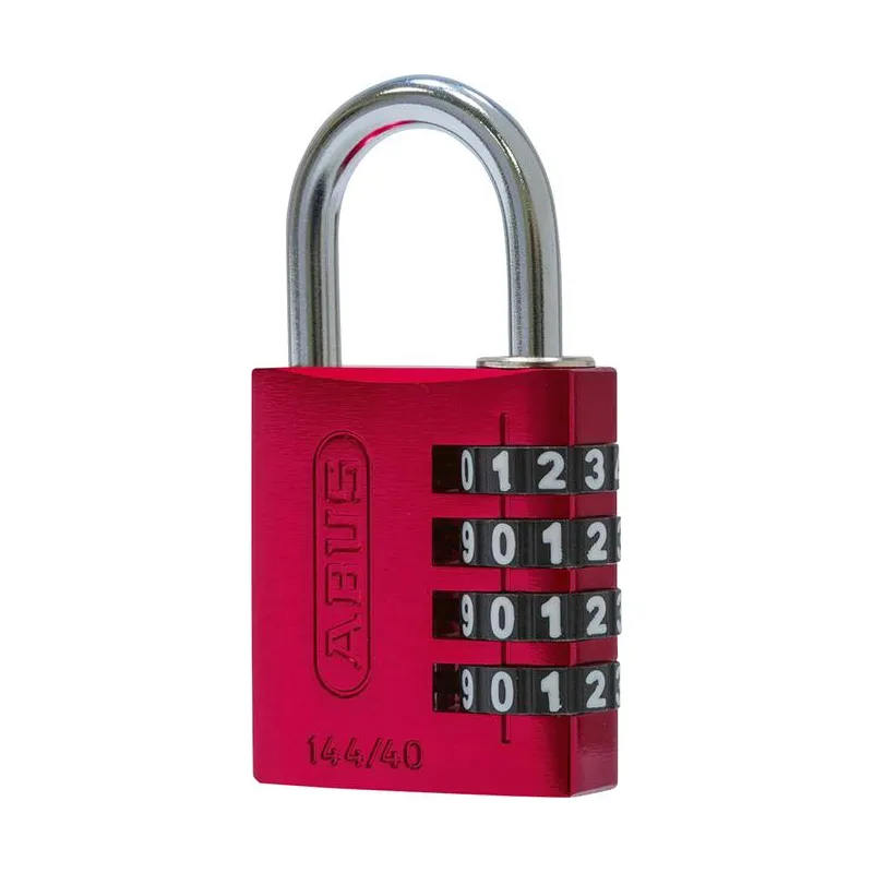 Zahlen-Hangschloss 144/40 Lock-Tag ABUS Rot