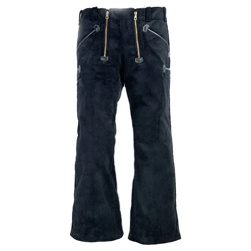 Zunfthose mit Schlag Michael 60004 Trenkercord Dreidraht schwarz Gr.54