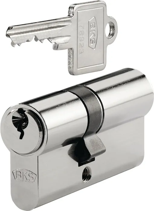 Profildoppelzylinder PZ 8802 27/31mm NuG eins.Anz.Schlü.3 versch.-schl.BKS